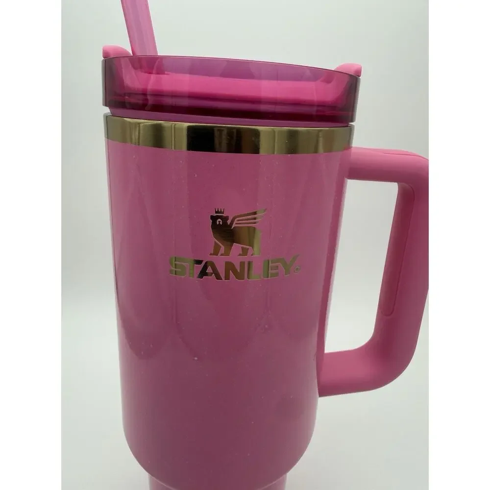 RARE Stanley X Wicked MOVIE 40oz H2.0 Tumbler Target Exclusive - Glinda Pink - Picture 4 of 6